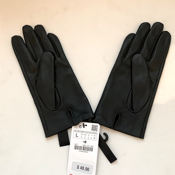 Zara Accessories Zara Leather Gloves Poshmark